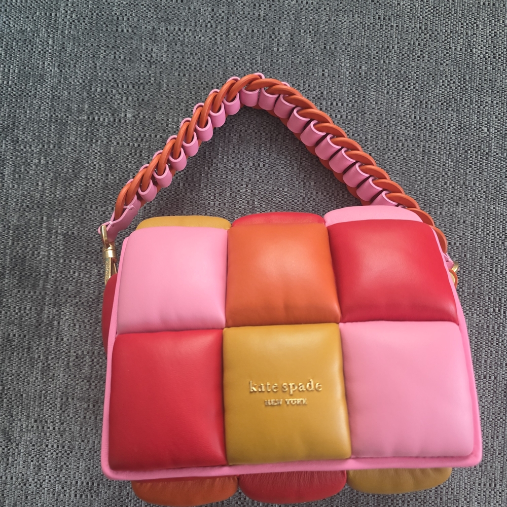 Kate Spade Kate Spade Boxxy handbag in Fiery Orange, Pink and Red Multicolor